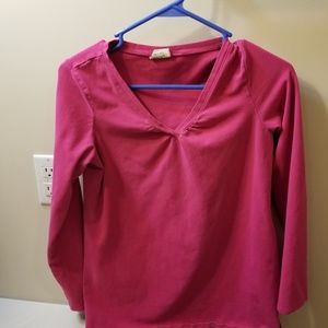 Hot pink, long sleeve